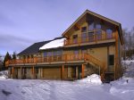 Anthracite Lodge in Winter
